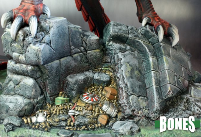 Reaper Miniatures Bones: Dragons Don’t Share 2014