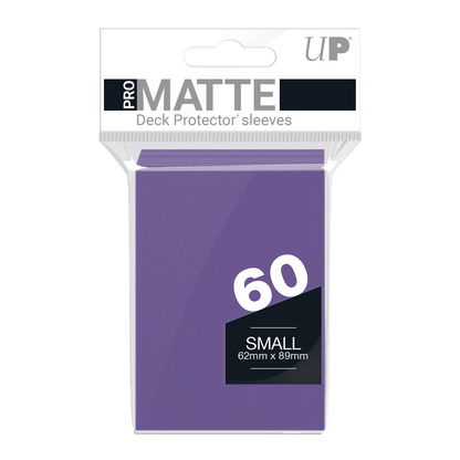 Ultra PRO: Small 60ct Sleeves - PRO-Matte (Purple)