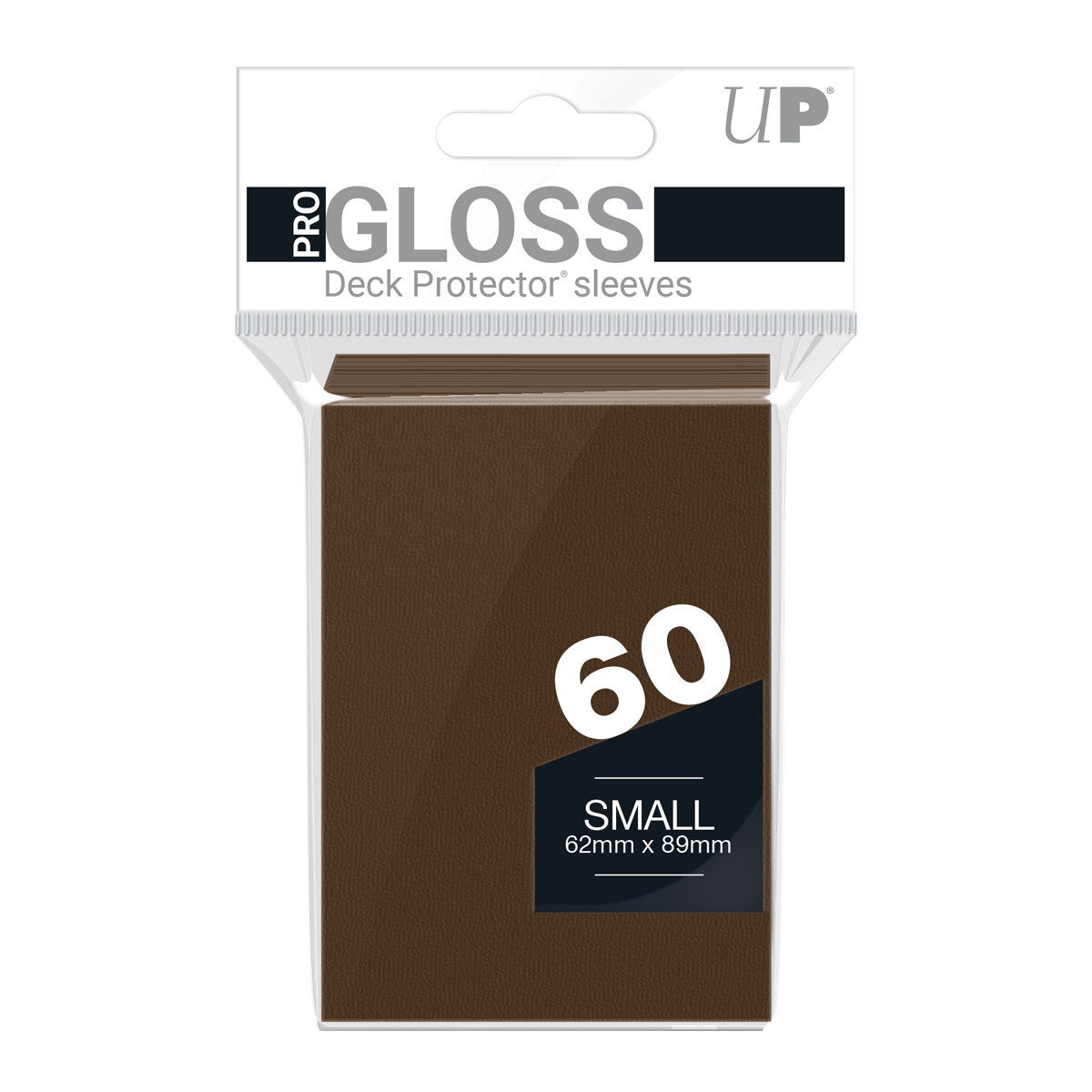 Ultra PRO: Small 60ct Sleeves - PRO-Gloss (Brown)