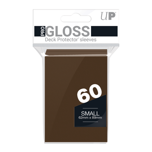 Ultra PRO: Small 60ct Sleeves - PRO-Gloss (Brown)