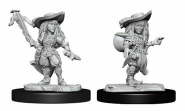 Wizkids Battles Miniatures: Gnome Bard Female