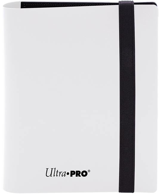 Ultra PRO: 2-Pocket PRO-Binder - Eclipse (Arctic White)
