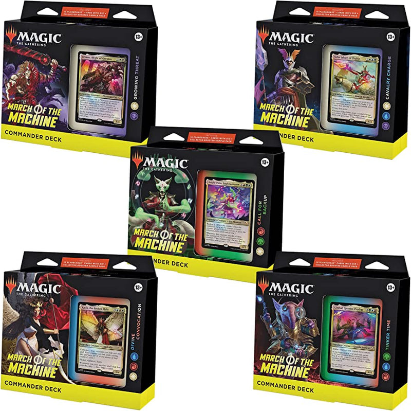 March Of The Machine Commander Decks