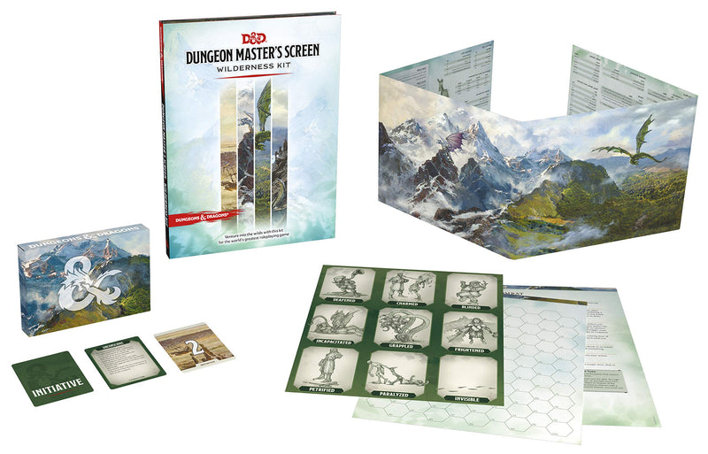 Dungeons & Dragons: 5th Edition - Dungeon Master's Screen Wilderness Kit