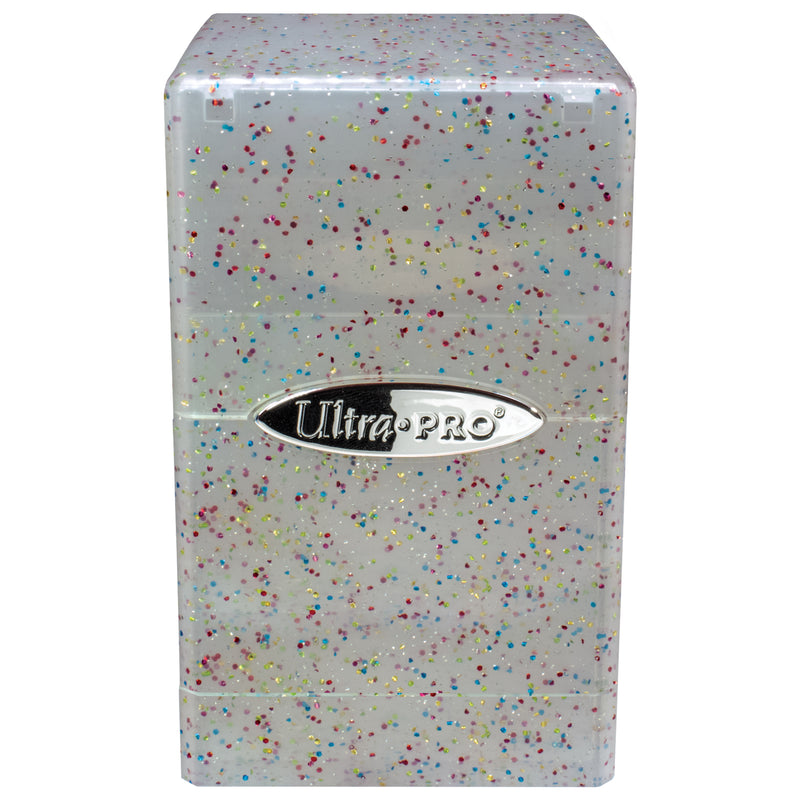 Ultra PRO: Satin Tower - Glitter Clear