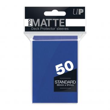 Ultra Pro 50ct Standard Deck Protector Sleeves: Blue