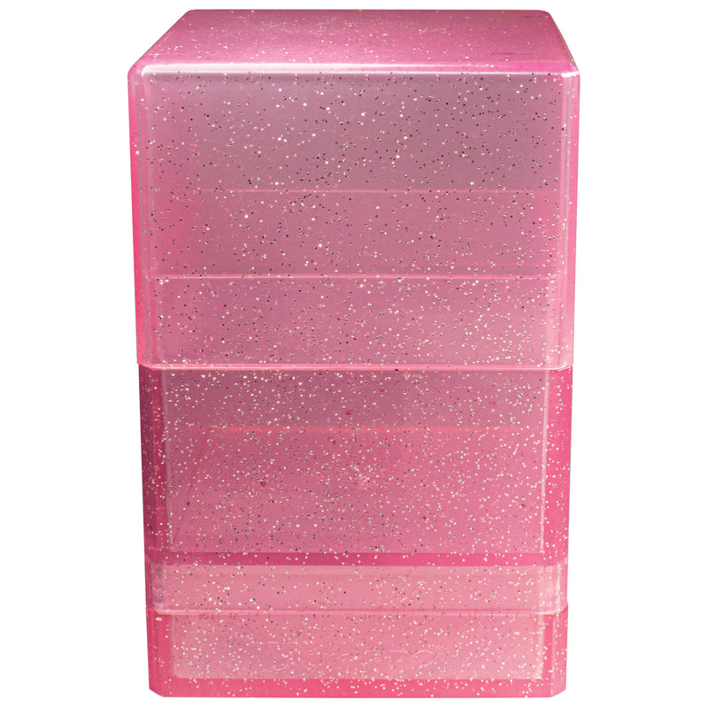 Ultra PRO: Satin Tower - Glitter Pink