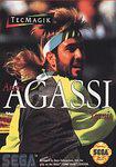 Andre Agassi Tennis - Sega Genesis