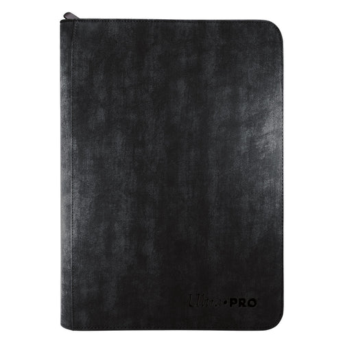 Ultra Pro Jet Black Suede 9-Pocket Binder