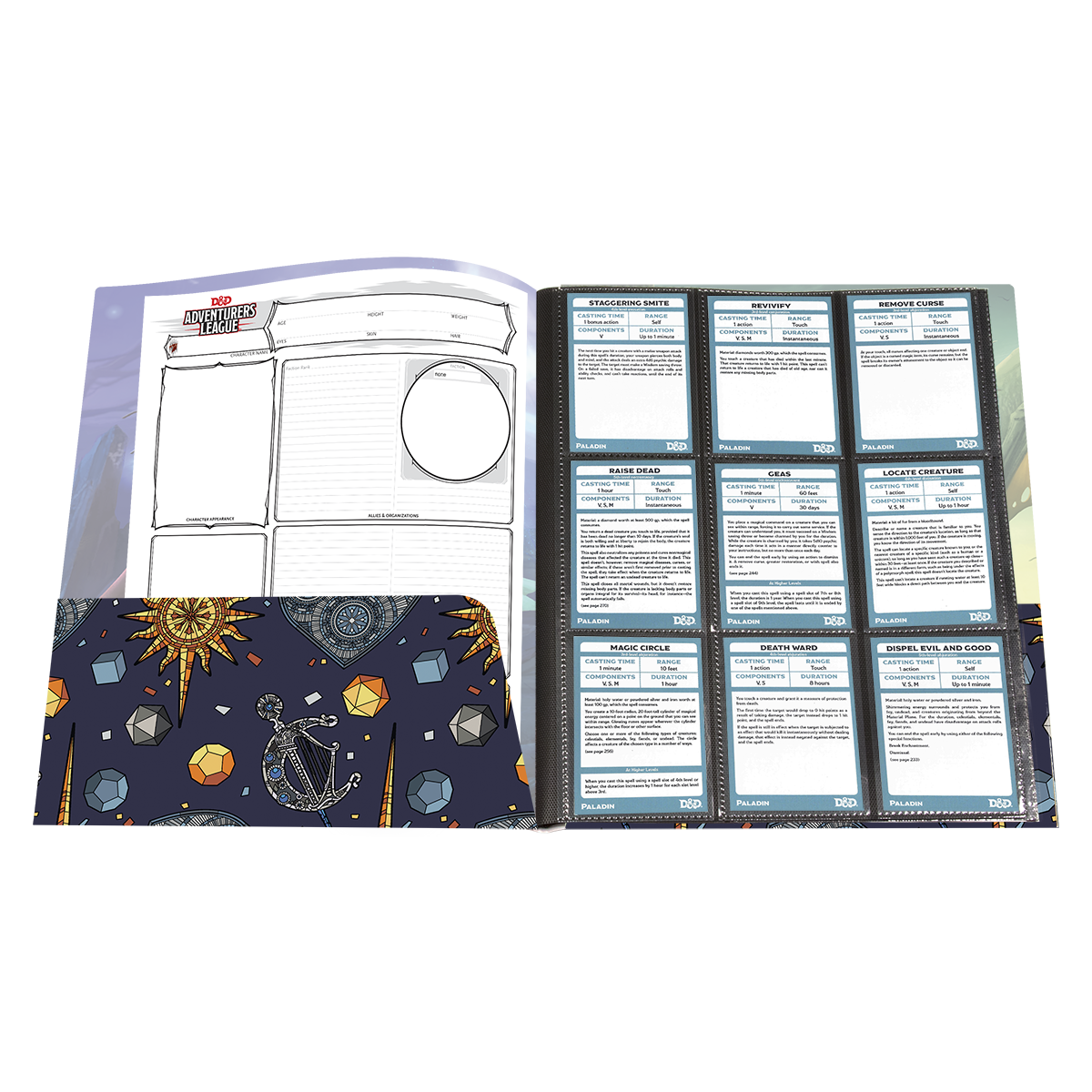 Ultra PRO: Character Folio with Stickers - Honor Among Thieves (Justice Smith)