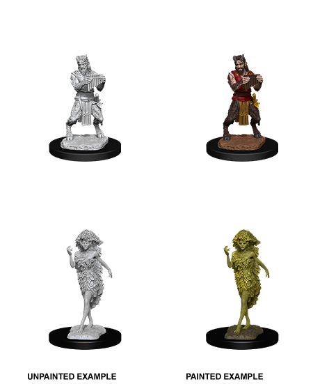Wizkids Nolzur's Marvelous Miniatures: Satyr & Dryad