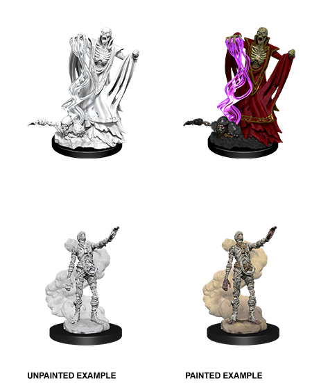 Dungeons & Dragons: Nolzur's Marvelous Unpainted Miniatures - W11 Lich & Mummy Lord