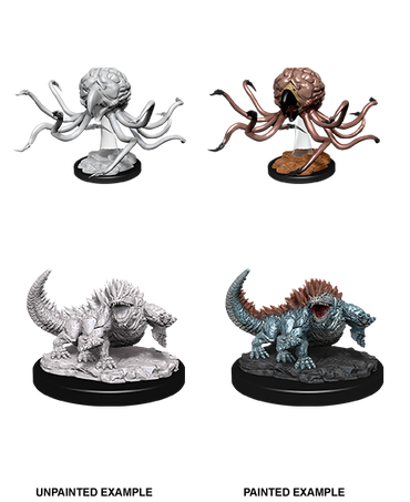 Wizkids Nolzur's Marvelous Miniatures: Grell & Basilisk