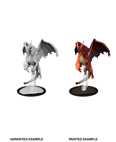 Wizkids Nolzur's Marvelous Miniatures: Young Red Dragon