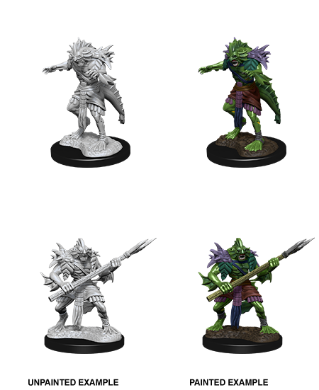 Dungeons & Dragons: Nolzur's Marvelous Unpainted Miniatures - W12 Sahuagin