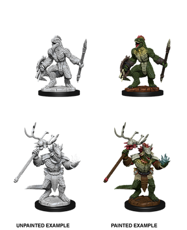 Wizkids Nolzur's Marvelous Miniatures: Lizardfolk & Lizardfolk Shaman
