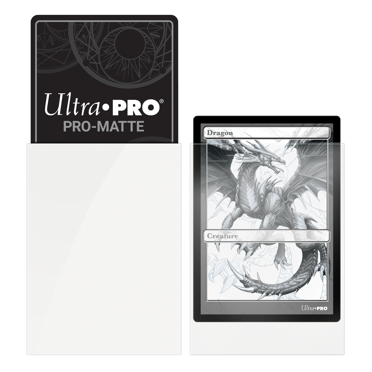 Ultra PRO: Standard 50ct Sleeves - PRO-Matte (White)