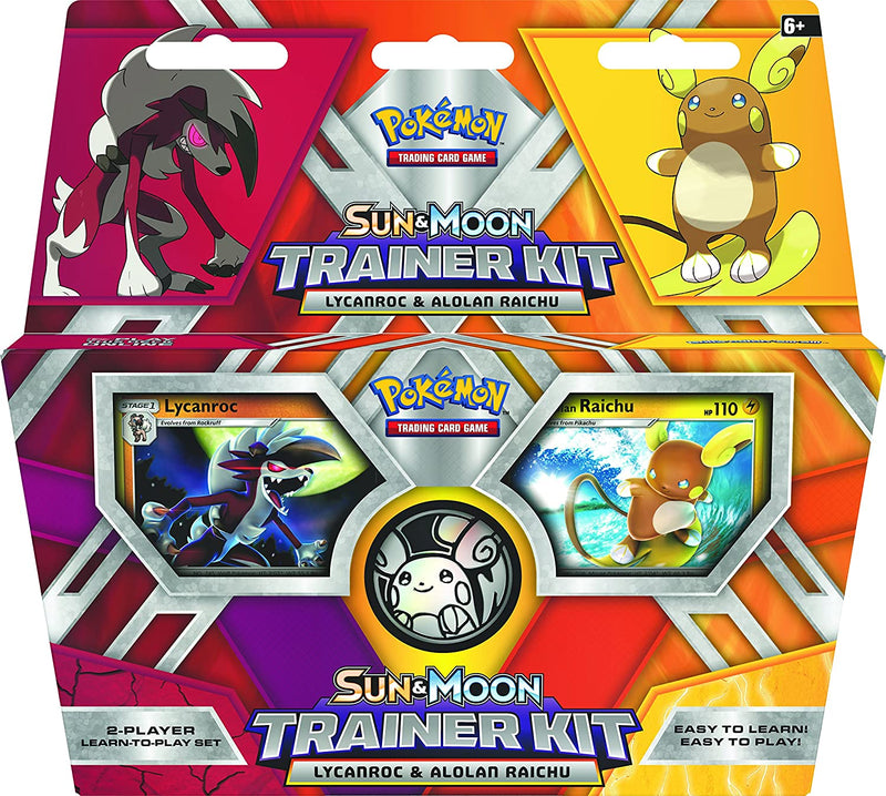 Pokemon Sun & Moon Trainer Kit: Lycanroc & Alolan Raichu