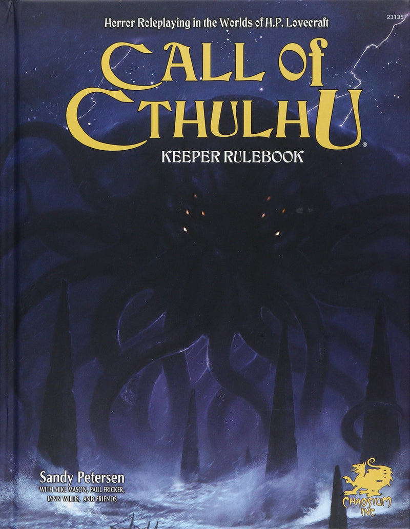 Call of Cthulhu 7th Edition - Keeper Rulebook