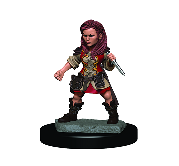 Wizkids Icons of the Realms Premium Miniatures: Halfling Female Rogue