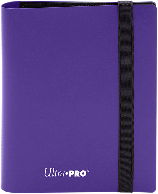 Ultra PRO: 2-Pocket PRO-Binder - Eclipse (Royal Purple)