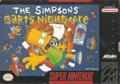 The Simpsons Bart's Nightmare - Super Nintendo