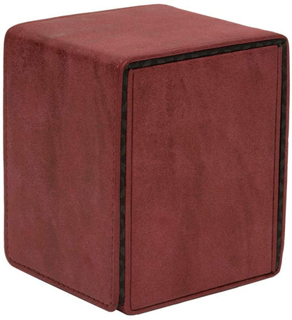 Ultra PRO: Suede Collection - Alcove Flip (Ruby)