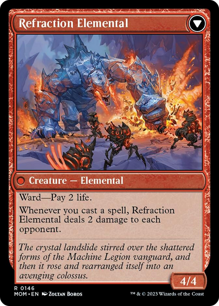 Invasion of Karsus // Refraction Elemental [March of the Machine]