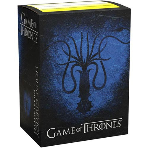 Dragon Shield Sleeves - Game of Thrones Greyjoy Brushed Art (100)