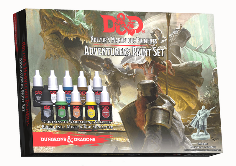Dungeons & Dragons Nolzur's Marvelous Pigments Adventurers Paint Set