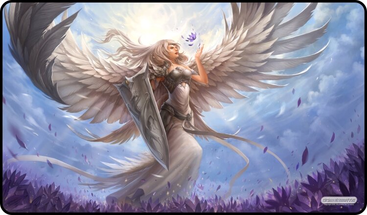 Gamermats Playmat - Angel in White