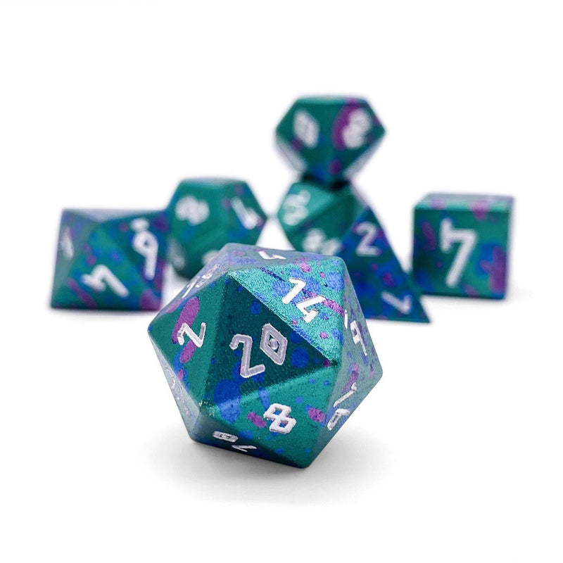 Norse Foundry 7 Die Aluminum Wonderous Dice Set: Augury