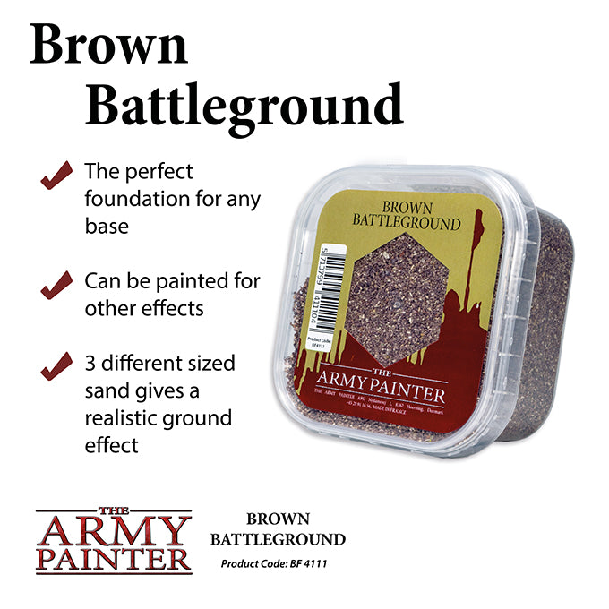 Army Painter: Basing Brown Battleground