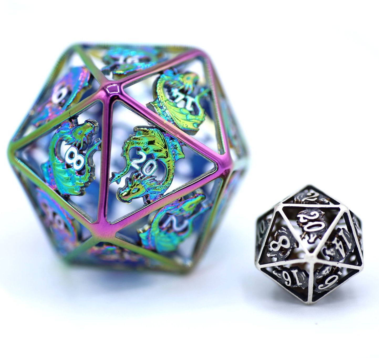 Hymgho Titan Hollow 55MM - Rainbow and White (D100)