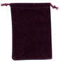 Chessex Dice Bag: Large Burgundy Dice Bag