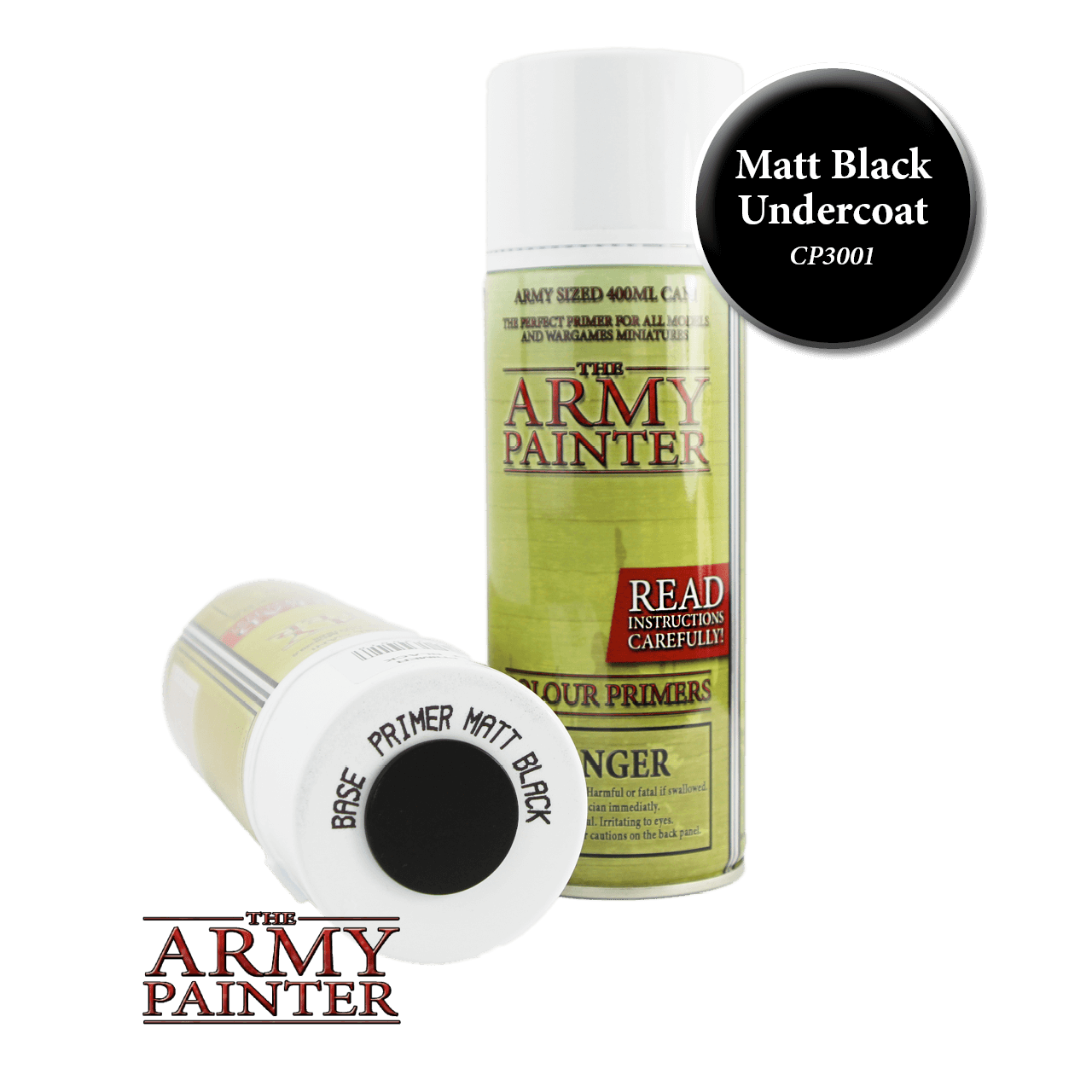 Army Painter Primer: Matte Black