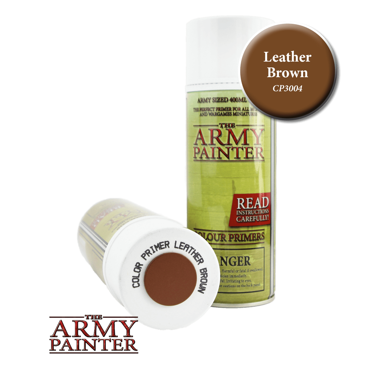 Army Painter Color Primer: Leather Brown