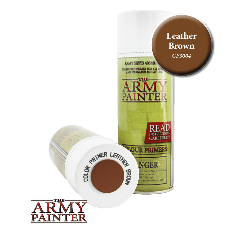 Army Painter Color Primer: Leather Brown