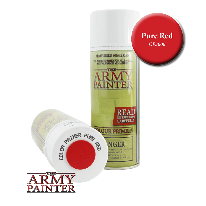Army Painter Color Primer: Pure Red