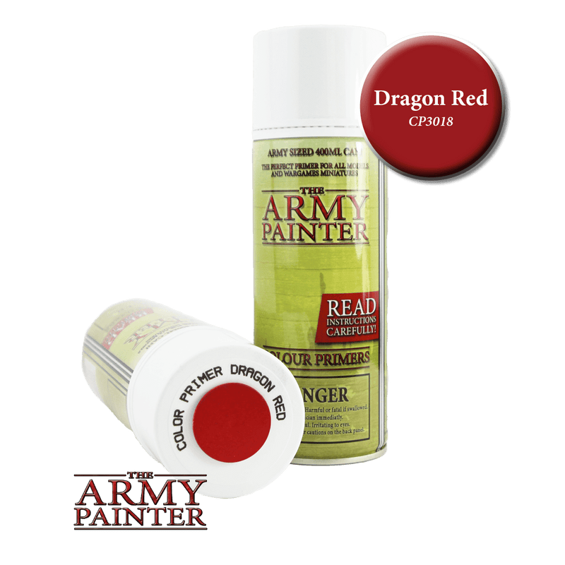 Army Painter Color Primer: Dragon Red