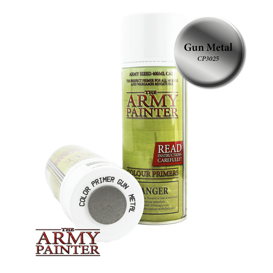 Army Painter Color Primer: Gun Metal