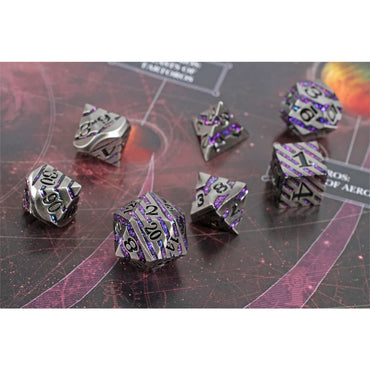 Forged Gaming Celestial Ore 7 Piece Metal Dice Set