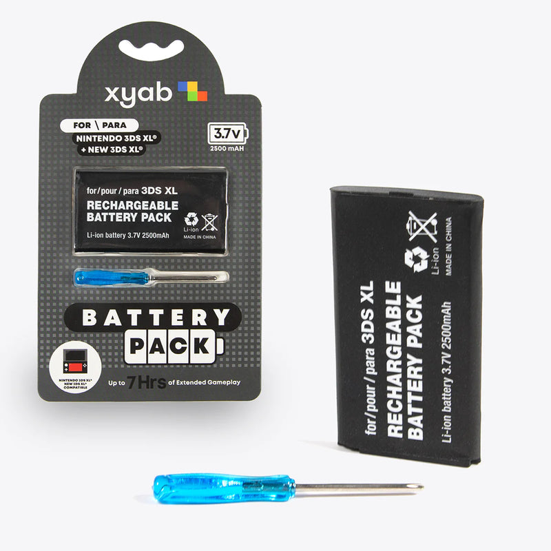 XYAB: Rechargeable Battery Pack - Nintendo 3DS XL