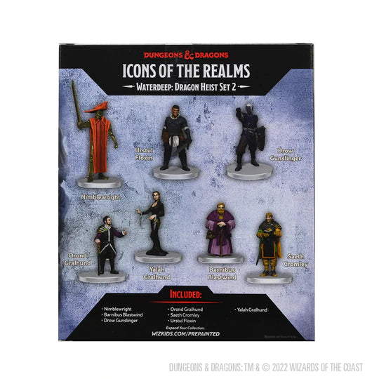 Icons of the Realms: Waterdeep: Dragon Heist set two
