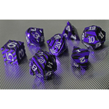 Forged Gaming Dark Matter 7 Piece Metal Dice Set