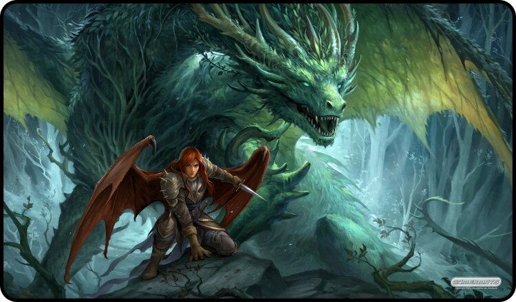 Gamermats Playmat - Denizen of the Forest