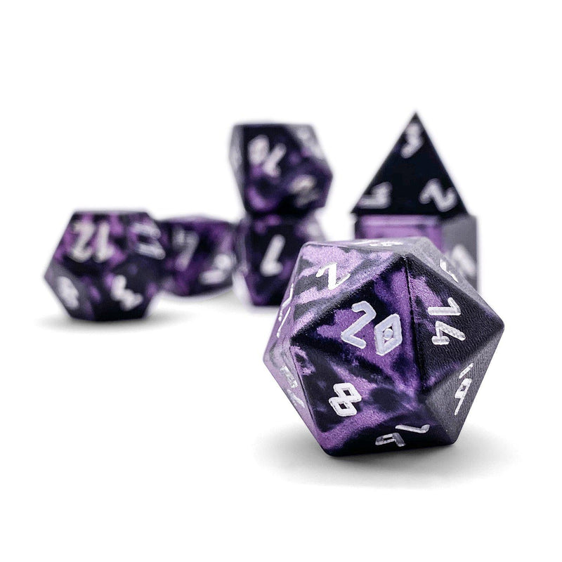 Norse Foundry 7 Die Aluminum Wonderous Dice Set: Dracolich