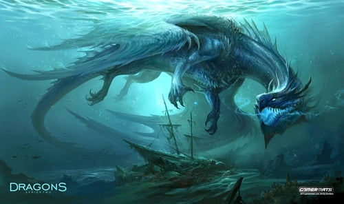Gamermats Playmat - Dragon From The Depths