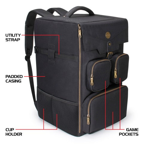 ENHANCE Tabletop Box Backpack - Black