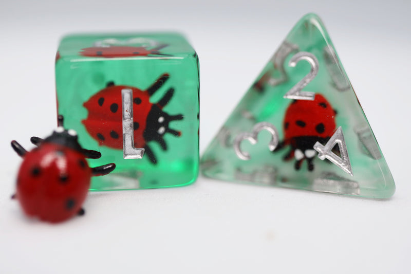 Lucky Ladybird RPG Dice Set